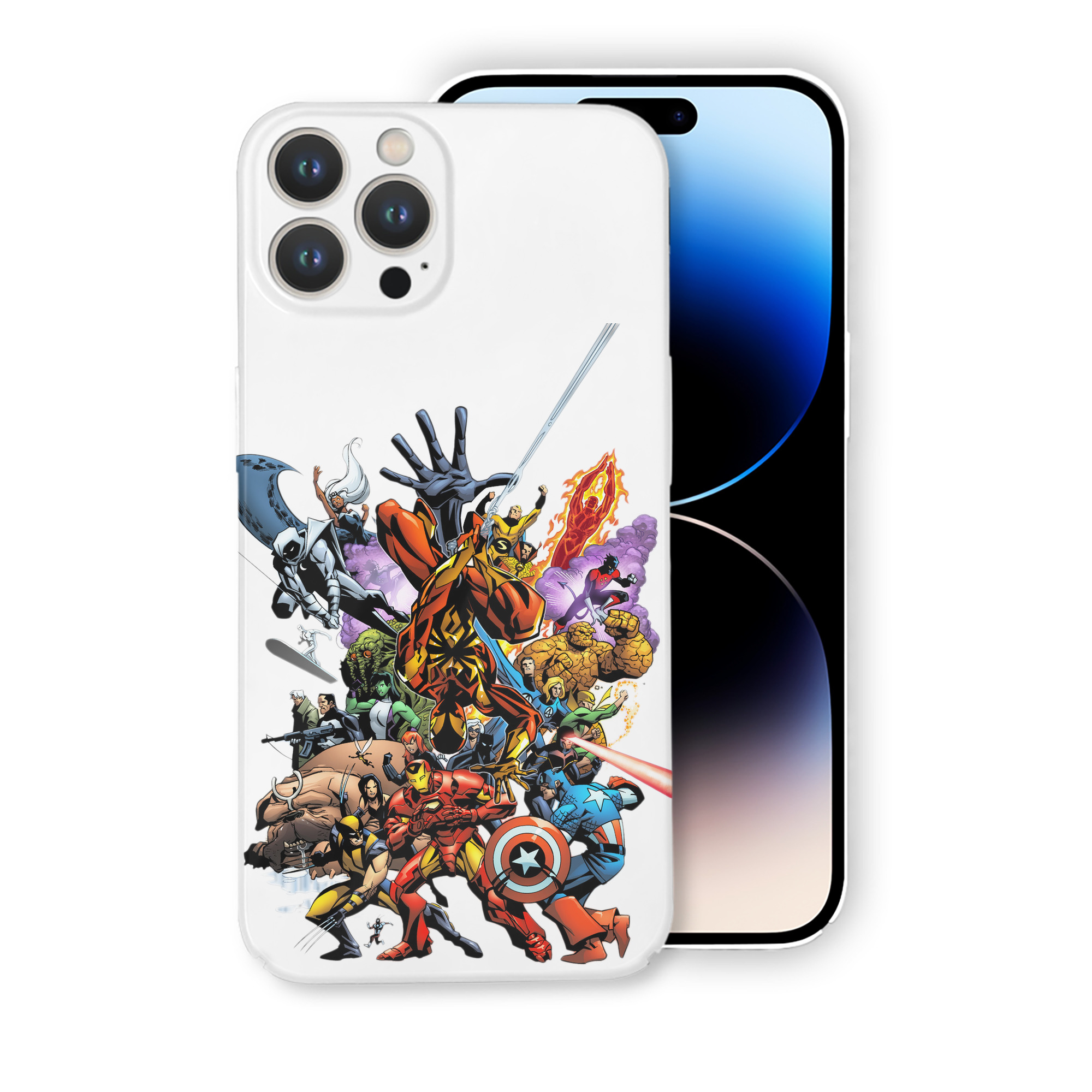 （画像用） アベンジャーズ The Avengers 【iPhone 14シリーズ対応】ハードケース